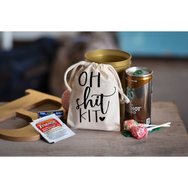 Bachelorette Party Oh Shit Survival Hangover Kit Favor - My Southern Charm
