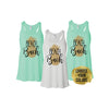 Pineapple Beach Bachelorette Party Tanks Shirts for Bride and Bridesmaids - My Southern Charm